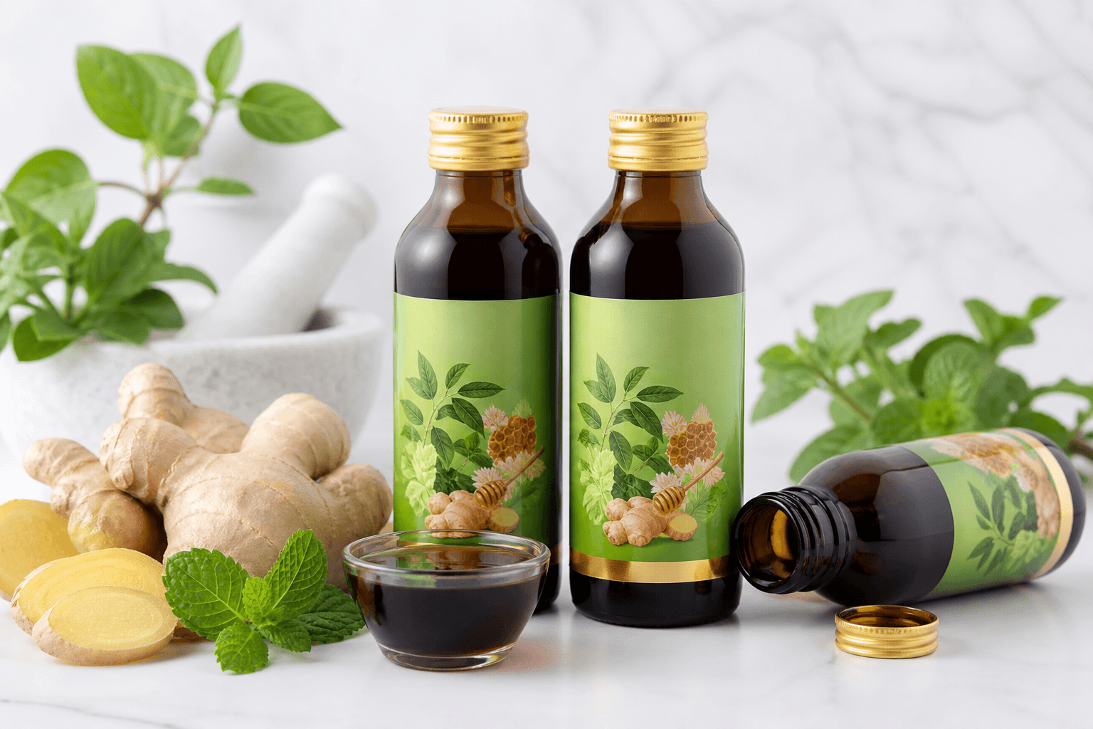 Siro ho thảo dược
